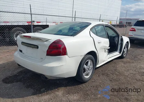 2004 Pontiac Grand Prix Gt1 z USA, uszkodzony, nr VIN 2G2WP522341218532